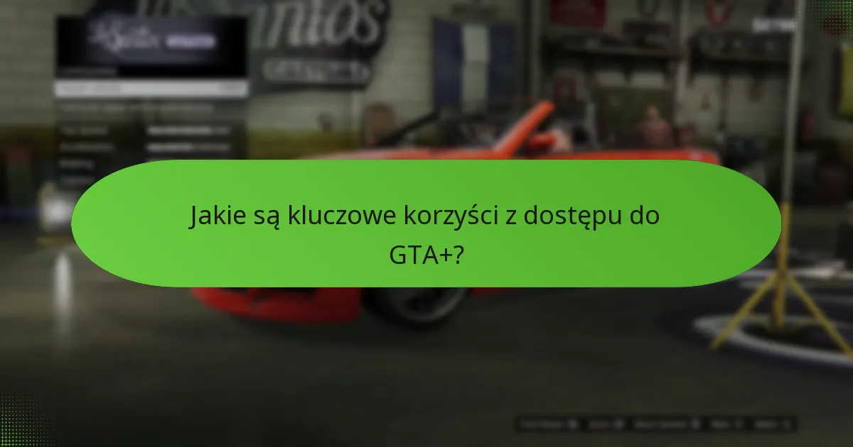 Jakie są koszty związane z GTA+?