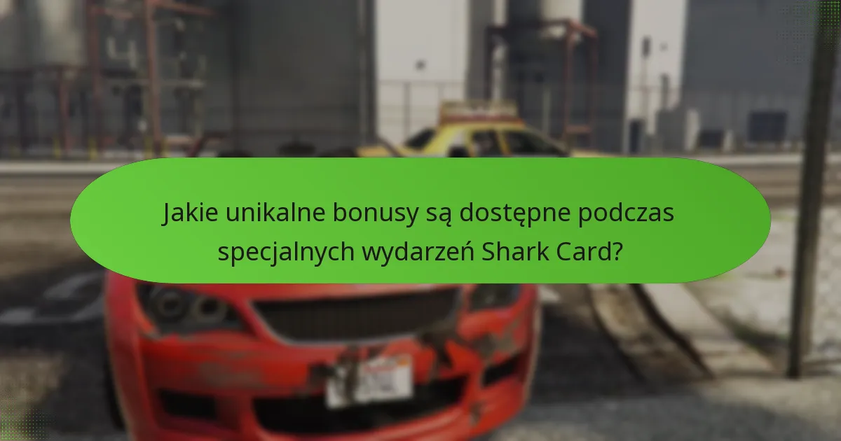Kiedy odbywają się specjalne wydarzenia Shark Card?